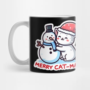 Merry Cat-Mas Mug